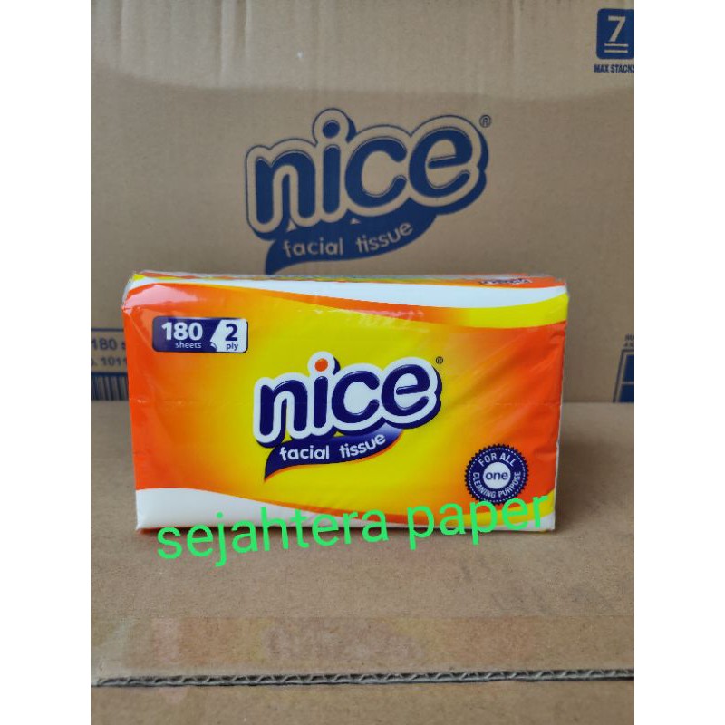 Tisu Tissue nice 180 sheet 1 dus