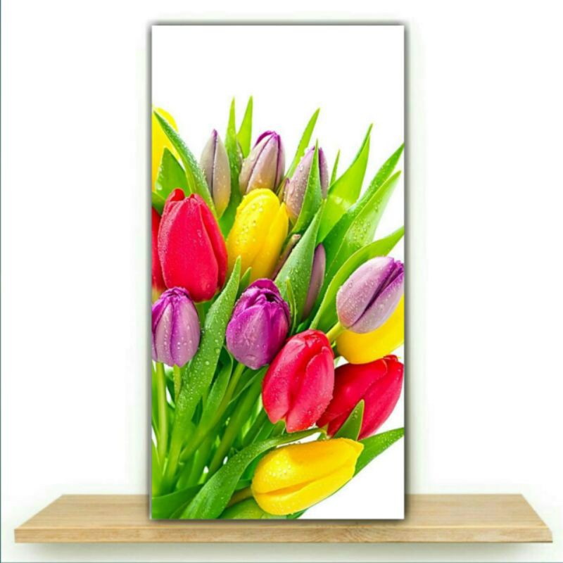 hiasan dinding bunga/hiasan dinding ruangan/hiasan kamar