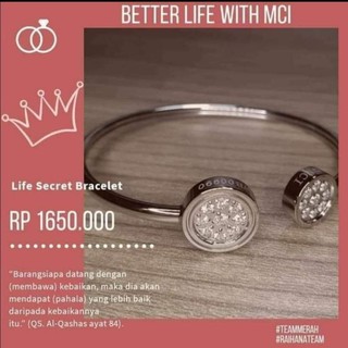 LIFE SECRET BRACELET GELANG KESEHATAN MCI Shopee Indonesia LIFE SECRET BRACELET GELANG KESEHATAN MCI Shopee Indonesia