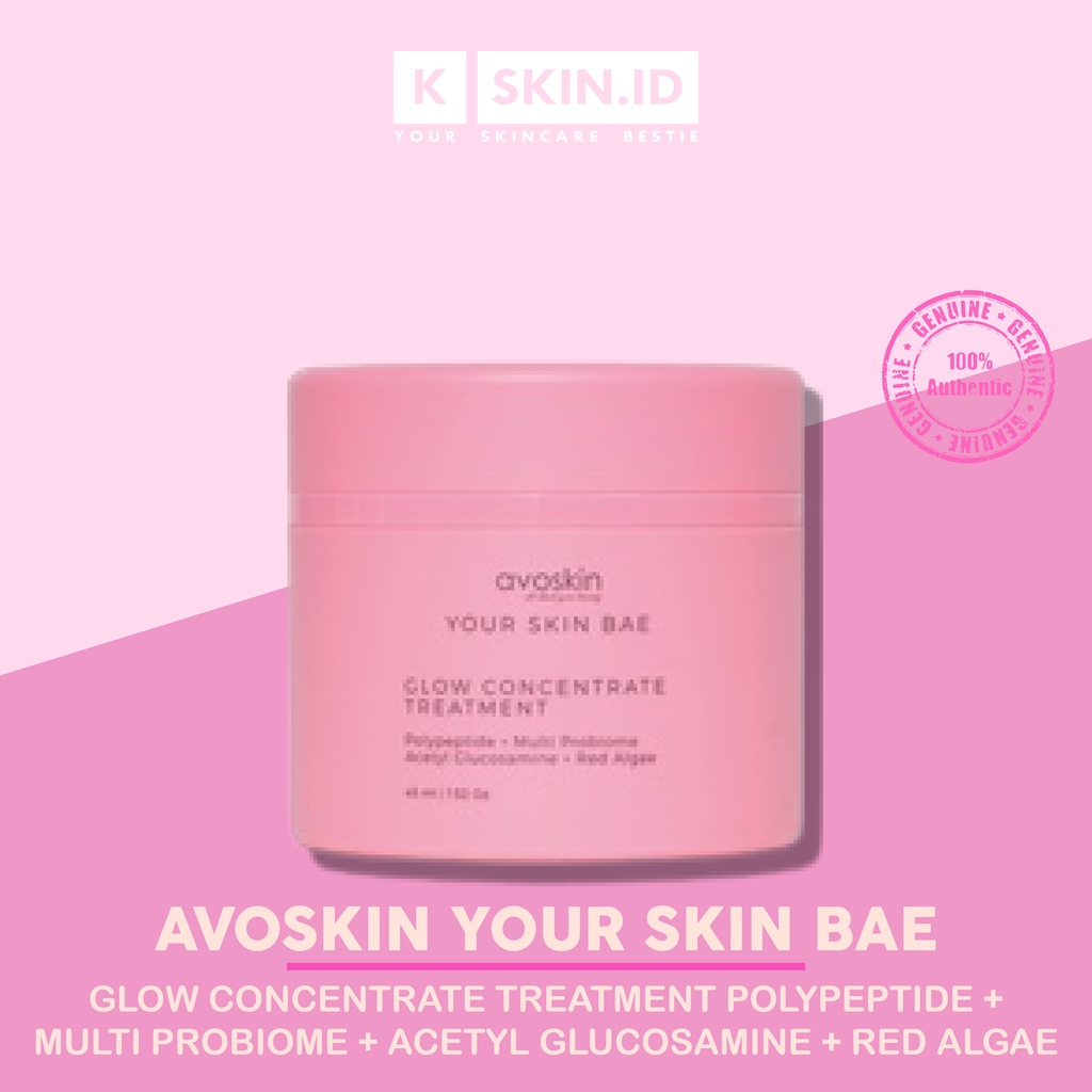 Jual AVOSKIN Your Skin Bae Glow Concentrate Treatment Polypeptide
