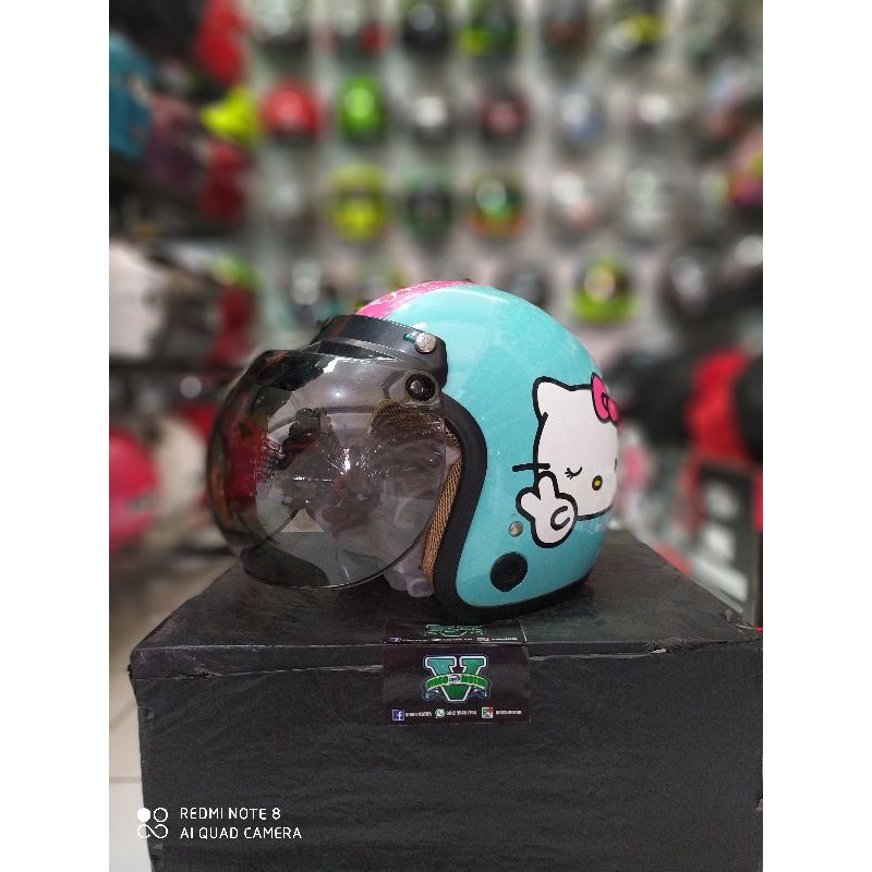 HELMET BOGO CAT MOTIF DORAEMON