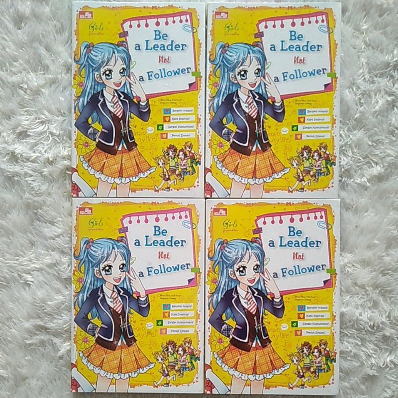Buku Educomics Anak - Girls Generation - Be A Leader Not a Follower