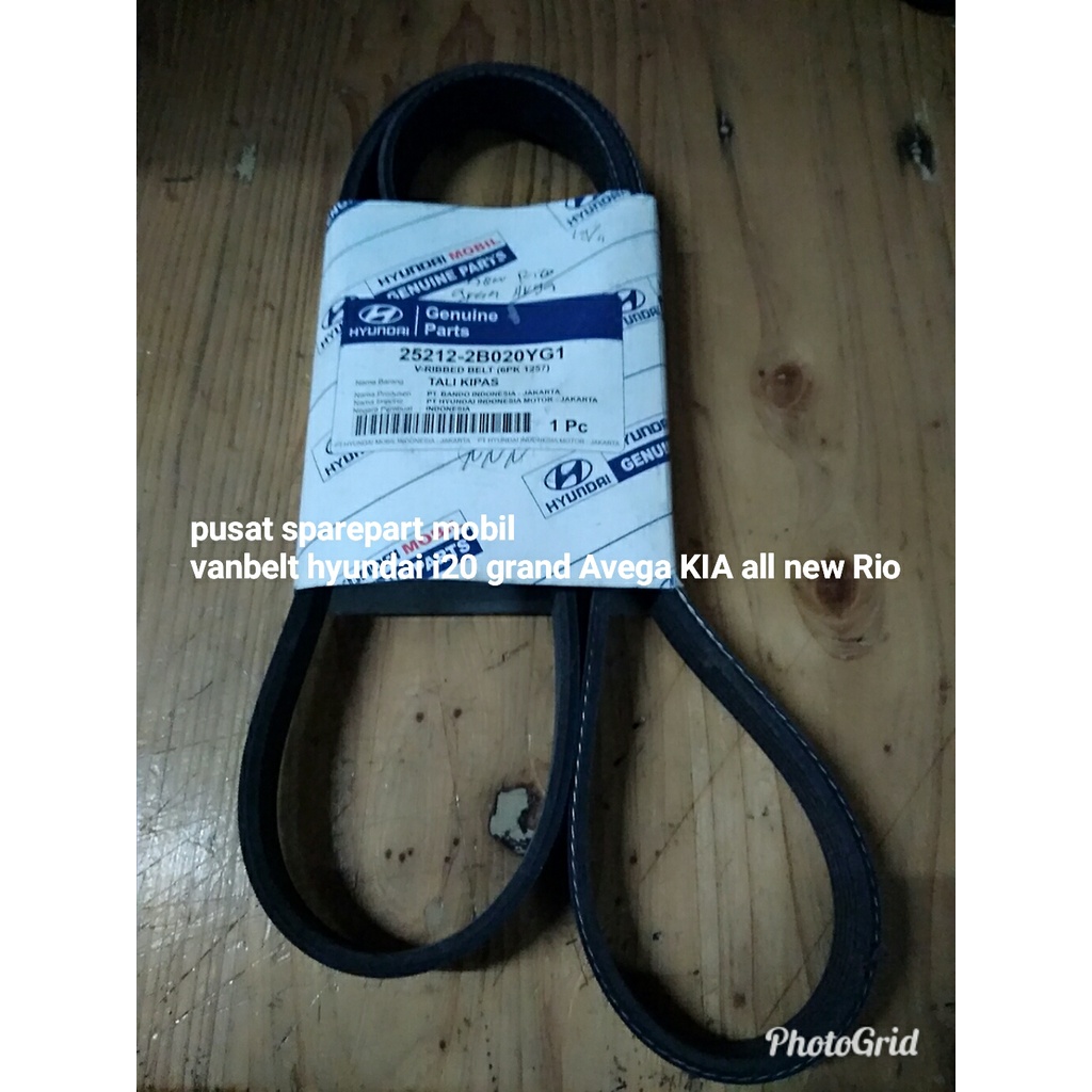 Jual FAN BELT ALL NEW RIO VAN BELT VBELT TALI KIPAS HYUNDAI I20 GRAND ...