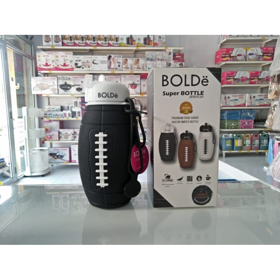 BOLDe Super Bottle American - Botol Minum Tumblr 600ml - Botol Silicon