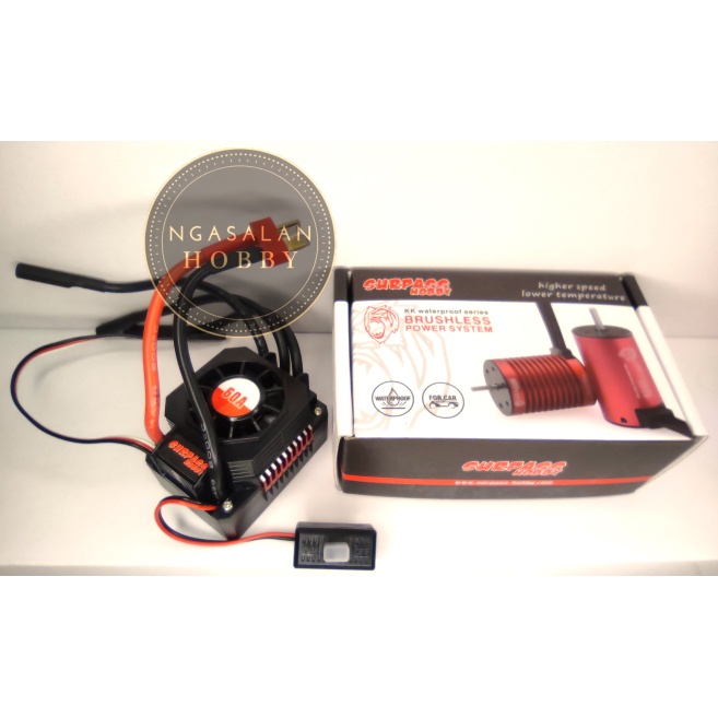 SURPASS HOBBY 60A brushless ESC for 1:14 1:12 1: 10 rc car
