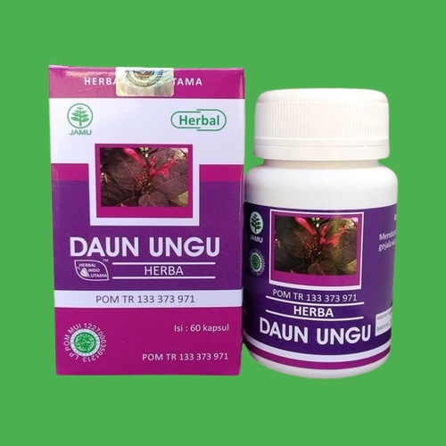 

Jamu Herbal Daun Ungu 60 Cap's