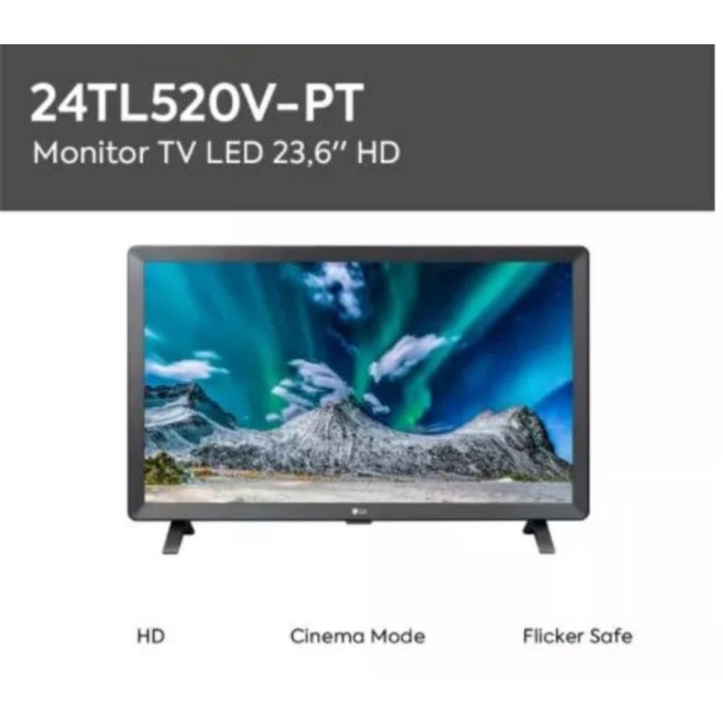 LG Monitor TV 24 Inch Digital - 24TL520V-PT Khusus Cikampek Karawang Purwakarta