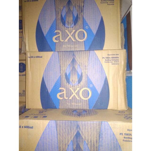 

Axo Minuman Botol 600 ml isi 24 botol