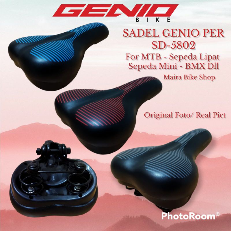 Sadel GENIO PER Sd-5802 Sepeda Gunung - Sepeda lipat - Sepeda Mini