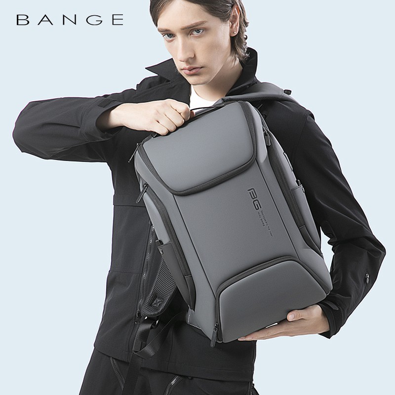 Tas Bange BG7267 Bag Backpack Ransel Laptop 15.6&quot; Inch USB Anti Air