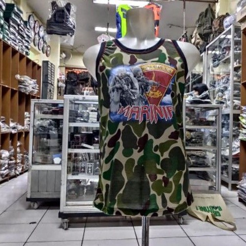Singlet Loreng Marinir KKO | singlet Marinir loreng KKO | Singlet dewasa army | Singlet army