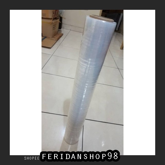 

FS1004 SELOTIP & DOUBLE TAPE PLASTIK WRAPPING STRETCH ATK FILM LEBAR 50 CM X PANJANG 150 METER PLAST
