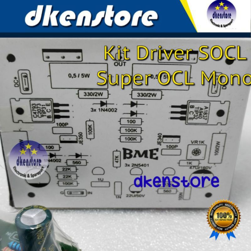 Kit Power Super OCL SOCL Garpendoz 500w VR bias