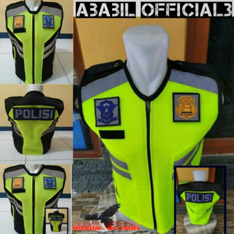 ROMPI POLISI DAN POLWAN BAHAN DOUBLE MESH JALA