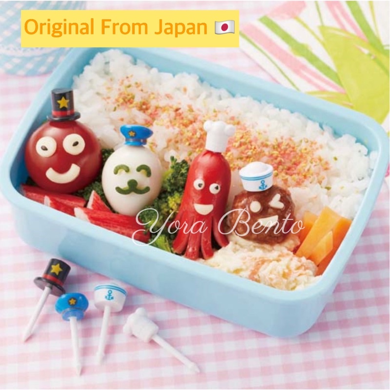 Torune Tusukan Bento Topi Picks Working Hat Pick Hiasan Bento Food Picks Fruit Pick Bento Tools Tusu