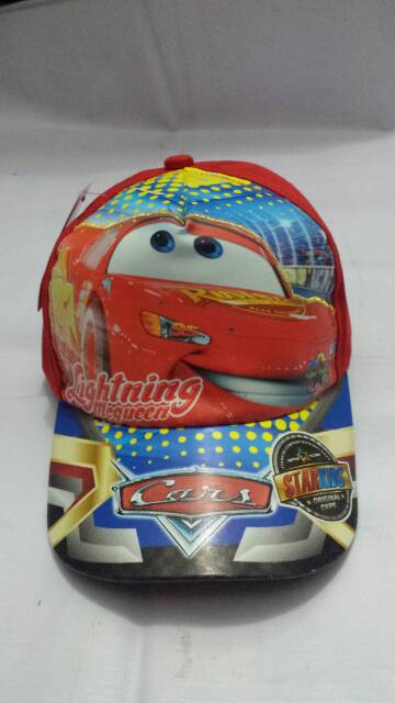 ☆ Topi anak baseball karakter kartun CARS