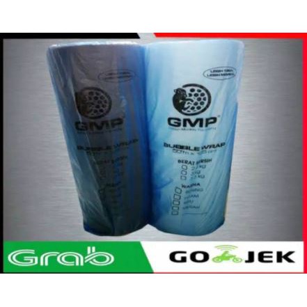 

Bubble wrap plastik Hitam Putih transparan Gelembung pembungkus barang packing 50 M x