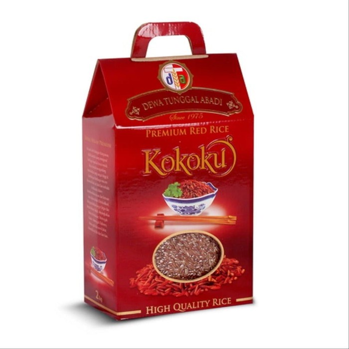 

Beras Merah Organic Kokoku 2kg DAPAT 2