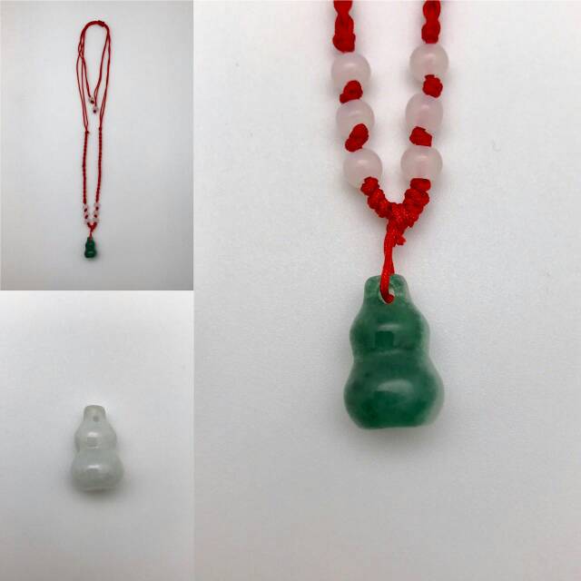 Kalung Hulu anak & bayi. Bahan giok