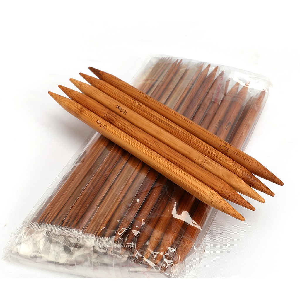 Double pointed knitting needle bambu panjang 20cm 60pcs/SET