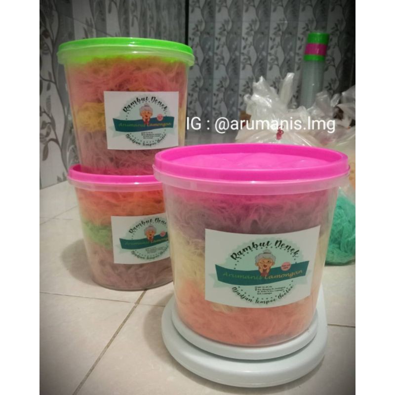 

Arumanis / rambut nenek / Arbanat Kemasan Toples 500 gr (1/2kg)