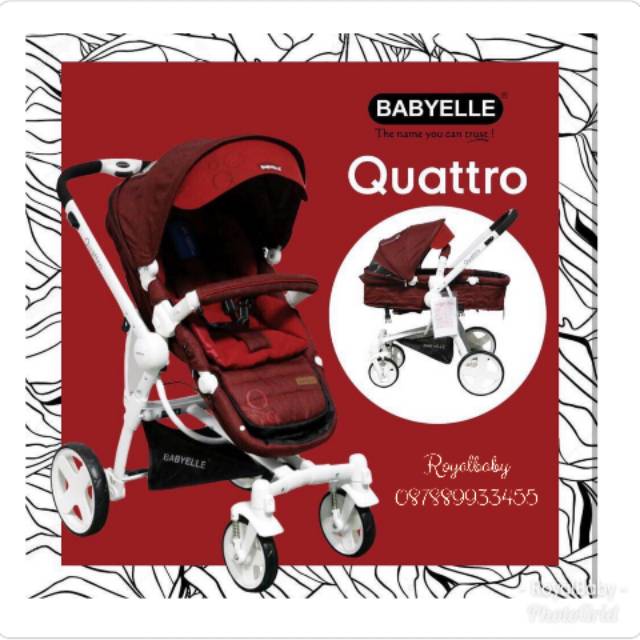 STROLLER BABYELLE QUATTRO