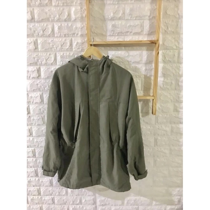 Uniqlo Parka Jacket Army