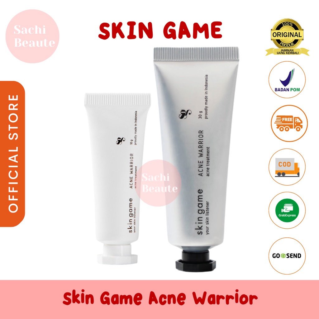 Skin Game Acne Warrior 10gr 30gr SkinGame