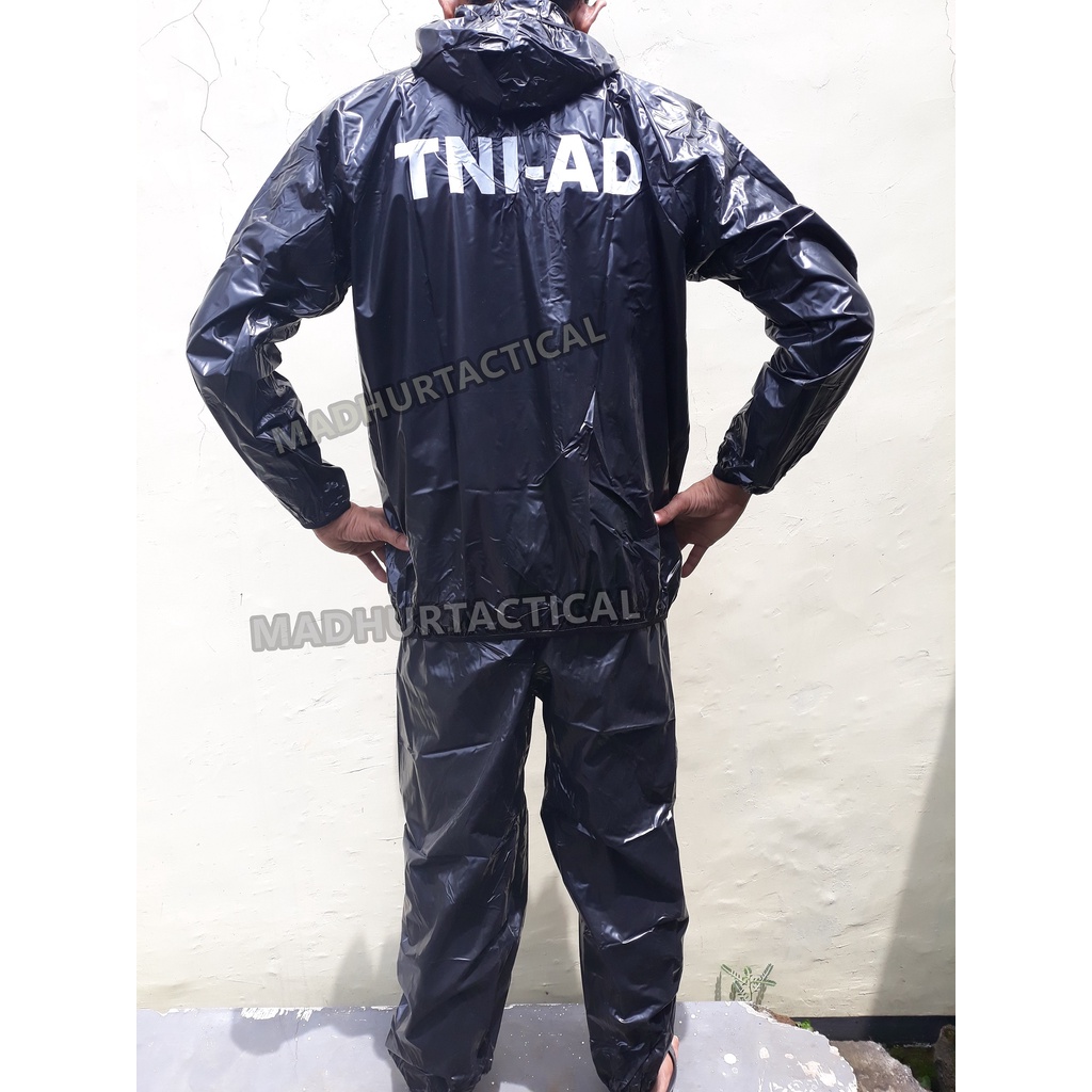 Sauna Suit TNI AD Mantel Baju Olah Raga Jaket Sauna Lari