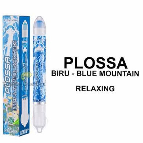 ORIGINAL PLOSSA 10 ML MINYAK ANGIN AROMATHERAPY BLUE MOUNTAIN 10 ML RELAXING