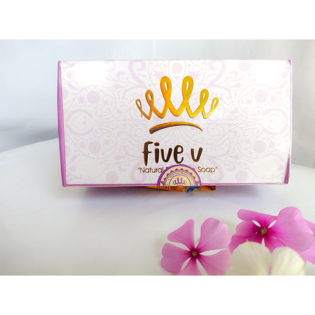 Five V - Sabun Cuci Muka Untuk Kulit Berminyak Dan Berjerawat Pria Original