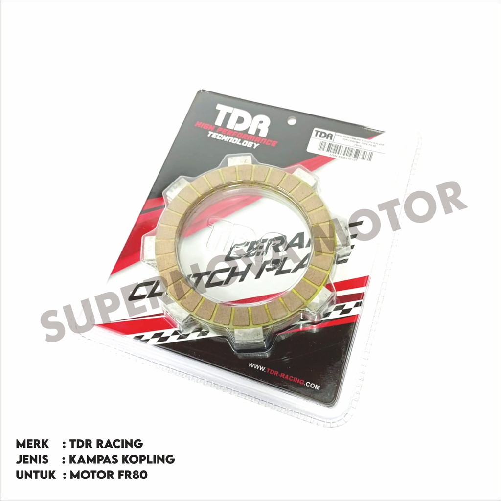 KAMPAS KOPLING PLAT KOPLING TDR FR80