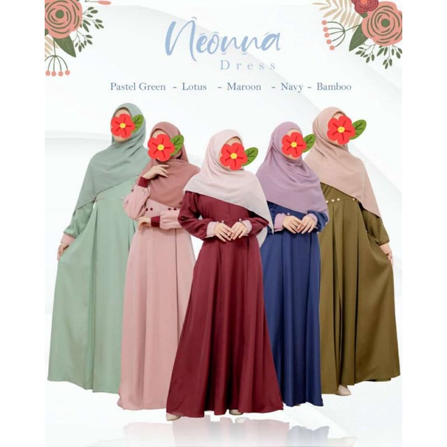 Gamis Neonna Dress By Etuzi