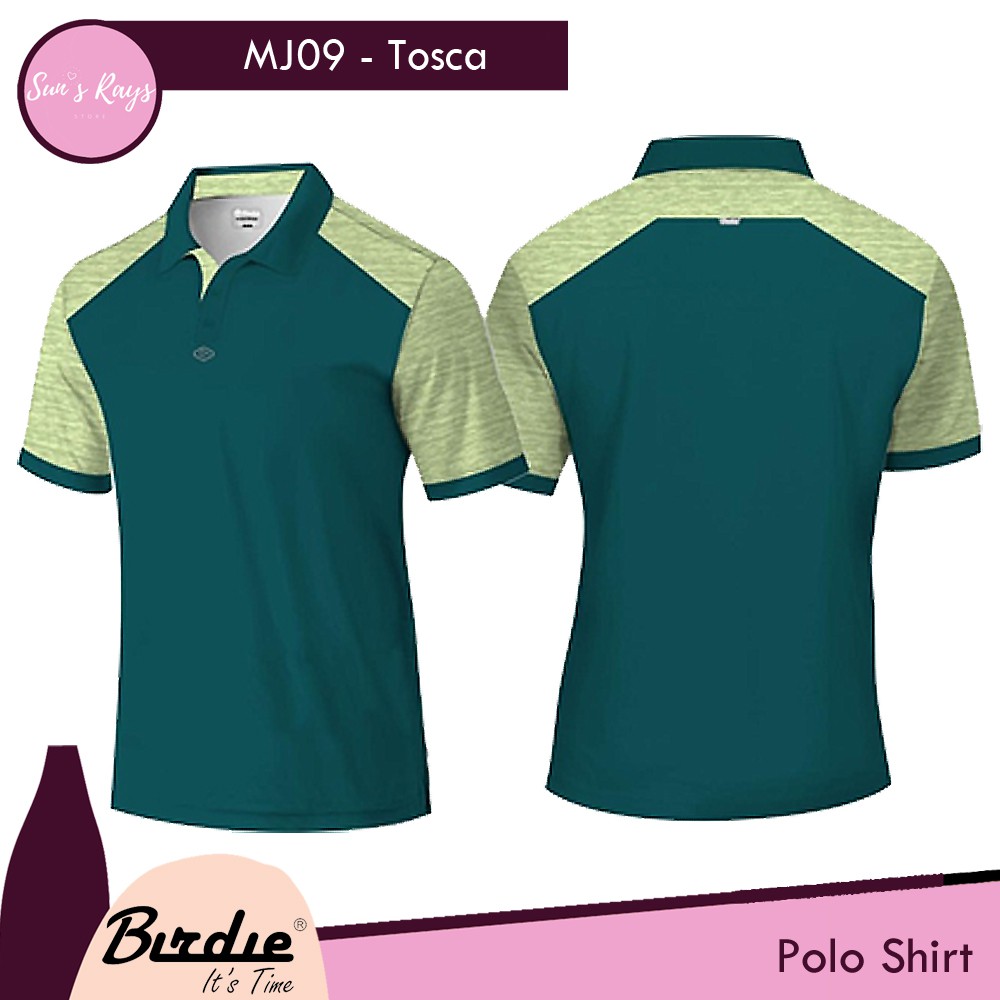 BIRDIE Matrix MJ09 Golf Shirt Male Kaos Golf Polo Pria Kaos Olahraga Kaos Atasan Berkerah Polo Shirt