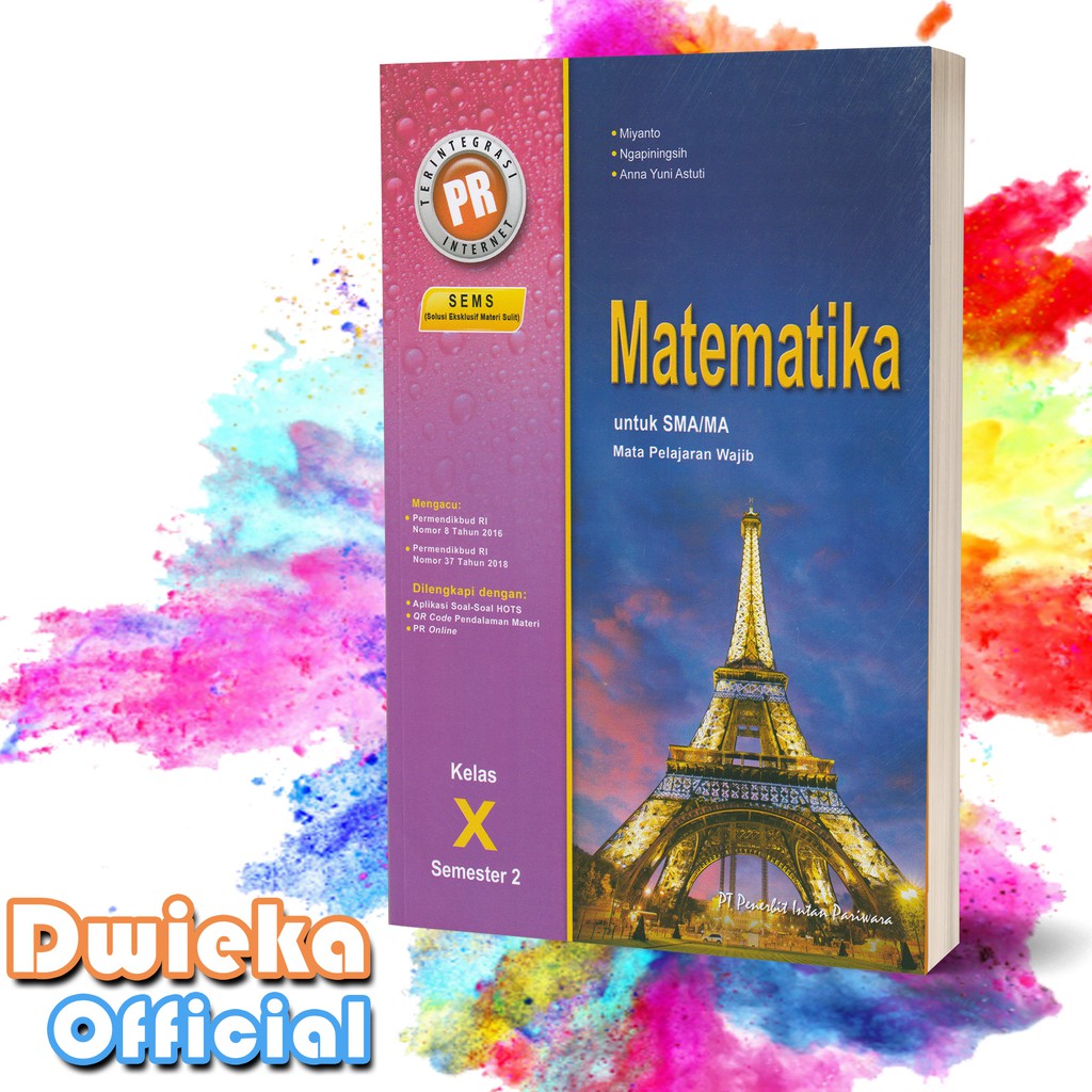 Buku Lks Pr Wajib Kelas X Matematika Semester 2 Intan Pariwara