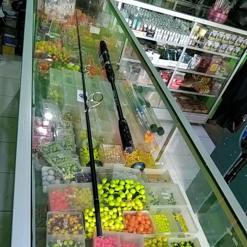 Joran jigging carbon hollow tebal kenzi zigray 602 fuji pe 3-3