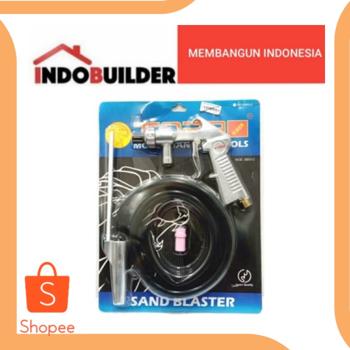 TORA AIR SANDBLAST GUN SB03  TEMBAKAN PASIR KACA  SAND BLASTER last