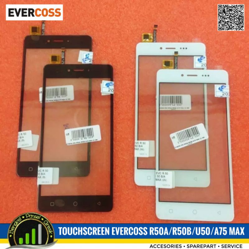 Touchscreen Evercoss R50A R50B U50 A75 Max