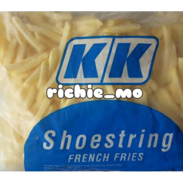 

Kentang Goreng Instant KK 1 Kg Shoestring/Crinkle Cut