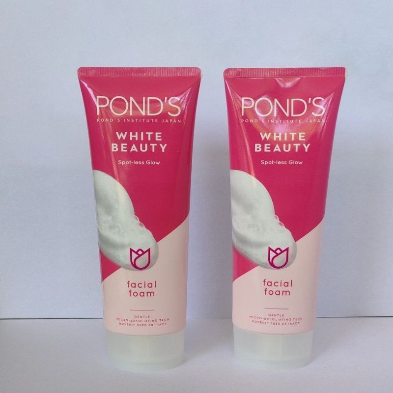 Jual Pond's White Beauty Facial Foam 100g | Shopee Indonesia