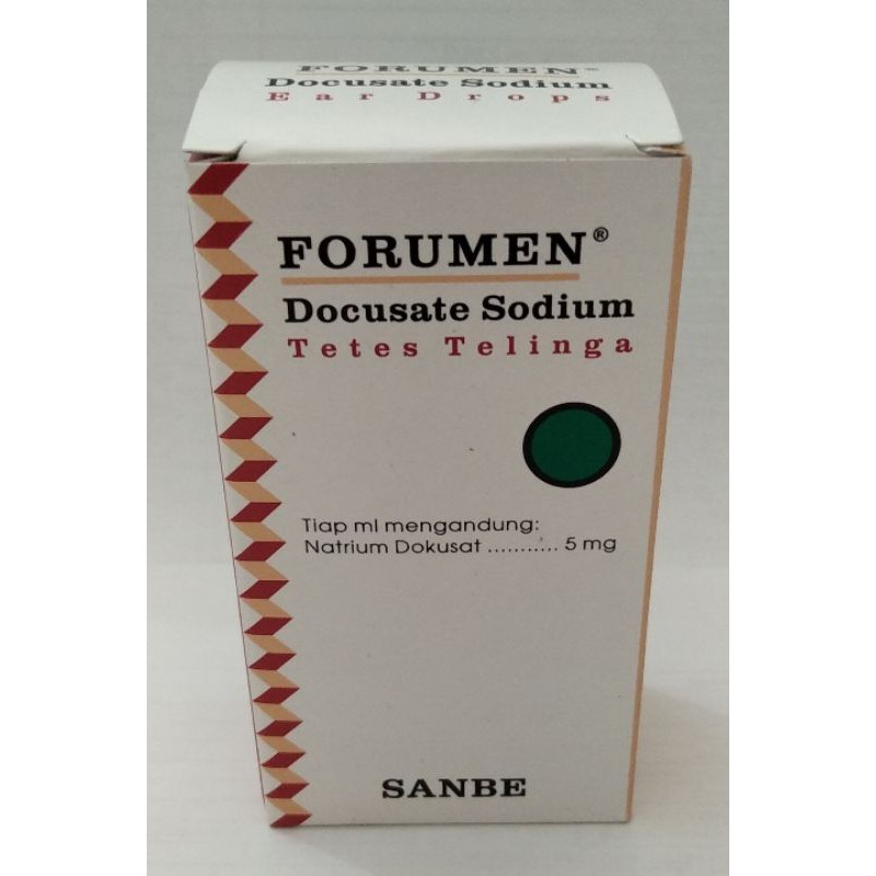 Forumen 10ml - Tetes Telinga, Untuk Mengeluarkan Kotoran Telinga