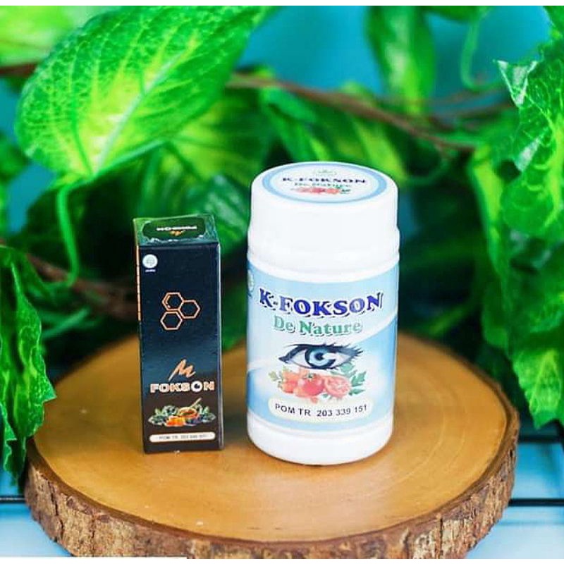 K Fokson De Nature Bonus Fokson Obat Mata Minus Mata Katarak Mata Rabun Mata Iritasi