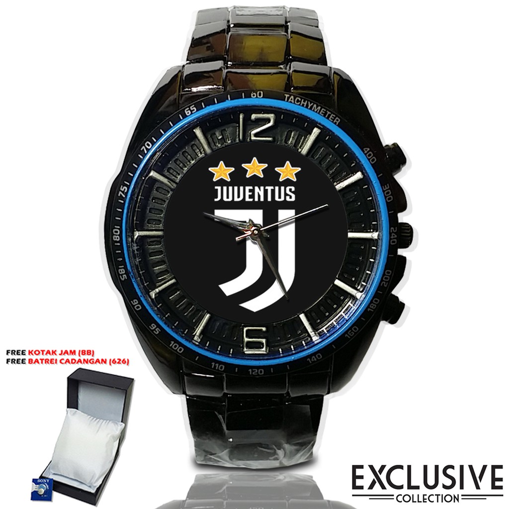 (Istimewa Bossque) Jam JUVENTUS NEW Rantai Sport