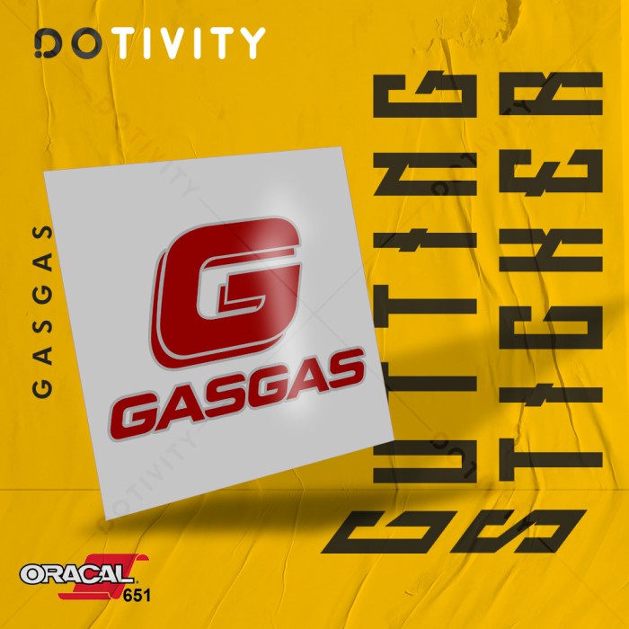 

Cutting Sticker GASGAS V2