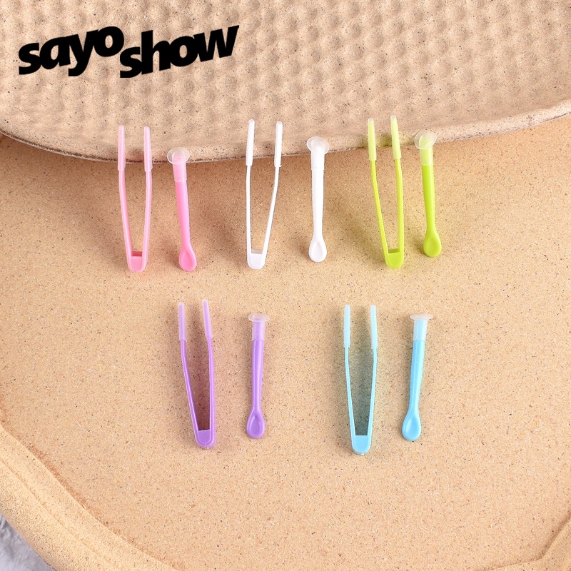 SAYOSHOW - Set Aksesoris Softlens | Penjepit Softlens + Tongkat Stick Pasang |