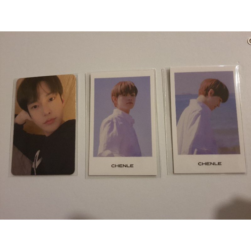 PC Doyoung Arrival, Sticker Punch, Polaroid Chenle From Home NCT, Dream play card