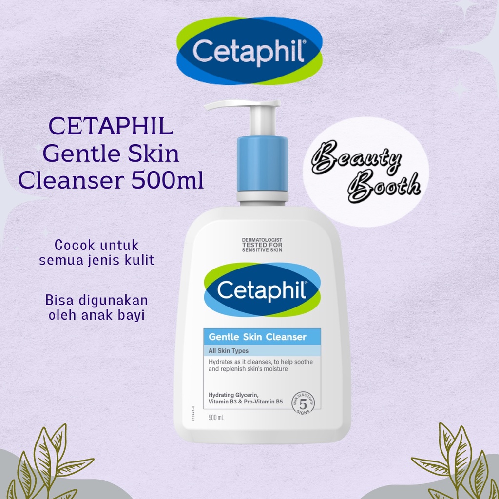 CETAPHIL Gentle Skin Cleanser 500ml ORIGINAL