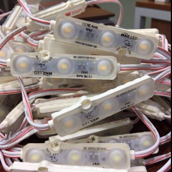LED module Samsung SASO strip 5630 lampu dof 3 mata ip68 ip67 modul