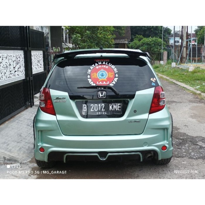 big diskon bodykit full bumper jazz ge8 mugen 2008-2013