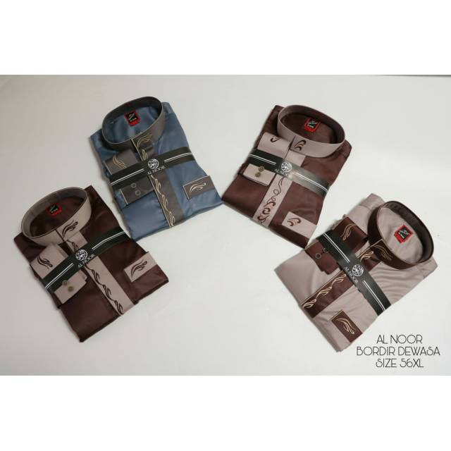 Gamis Al Noor Lengan manset